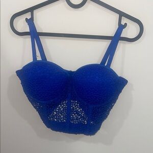 Blue Lace Bralette